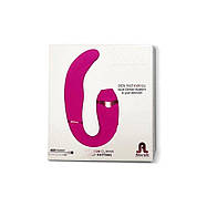 Пульсатор із стимуляцією вакууму клітора Adrien Lastic My G (Pink), фото 2