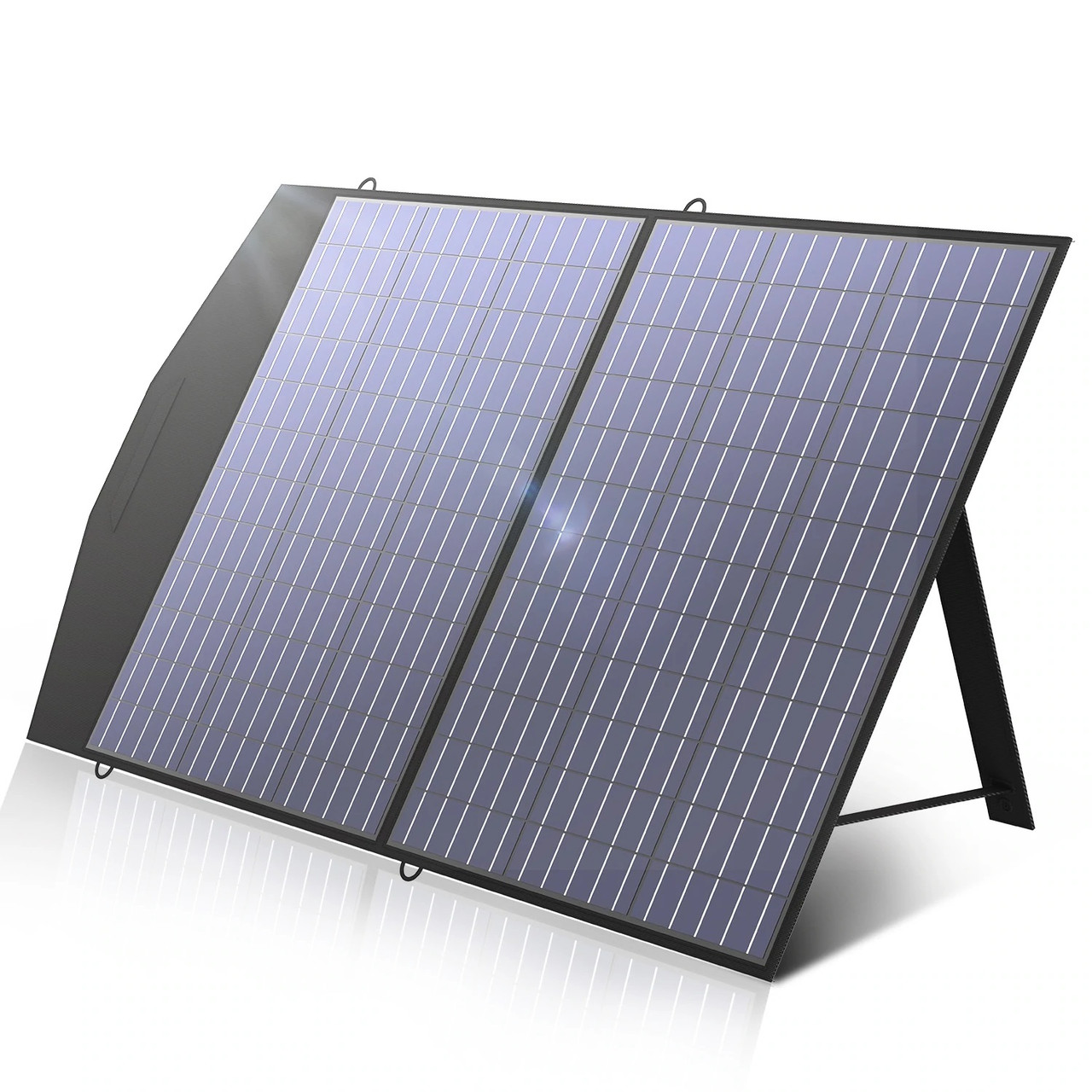 ⇒ Потужна складана сонячна панель Allpowers на 100W! Комплект із зарядною станцією на 200 / 300 / 350 / 700W!