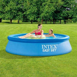 Надувний басейн Easy Set (Intex 28106) Діаметр 244 x Висота 61 см