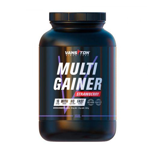 Пищевая Добавка Гейнер Vansiton Multigainer Клубника, 1.5 Кг — Купить ...