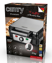 Вафельниця Camry CR 3025 1500 Вт, фото 5