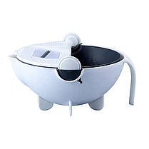 Багатофункціональна ручна овочерізка Magic line Rotate 9 в 1, фото 2