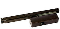 Дверной доводчик Geze TS 1500 EN1/2 со скользящей (слайдовой) тягой, коричневый
