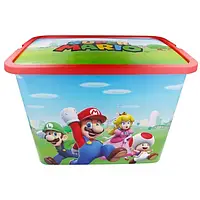 Корзина для игрушек Stor Super Mario - Mario, Storage Click Box 23L