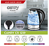Чайник скляний 1,7 л Camry CR 1239, фото 6