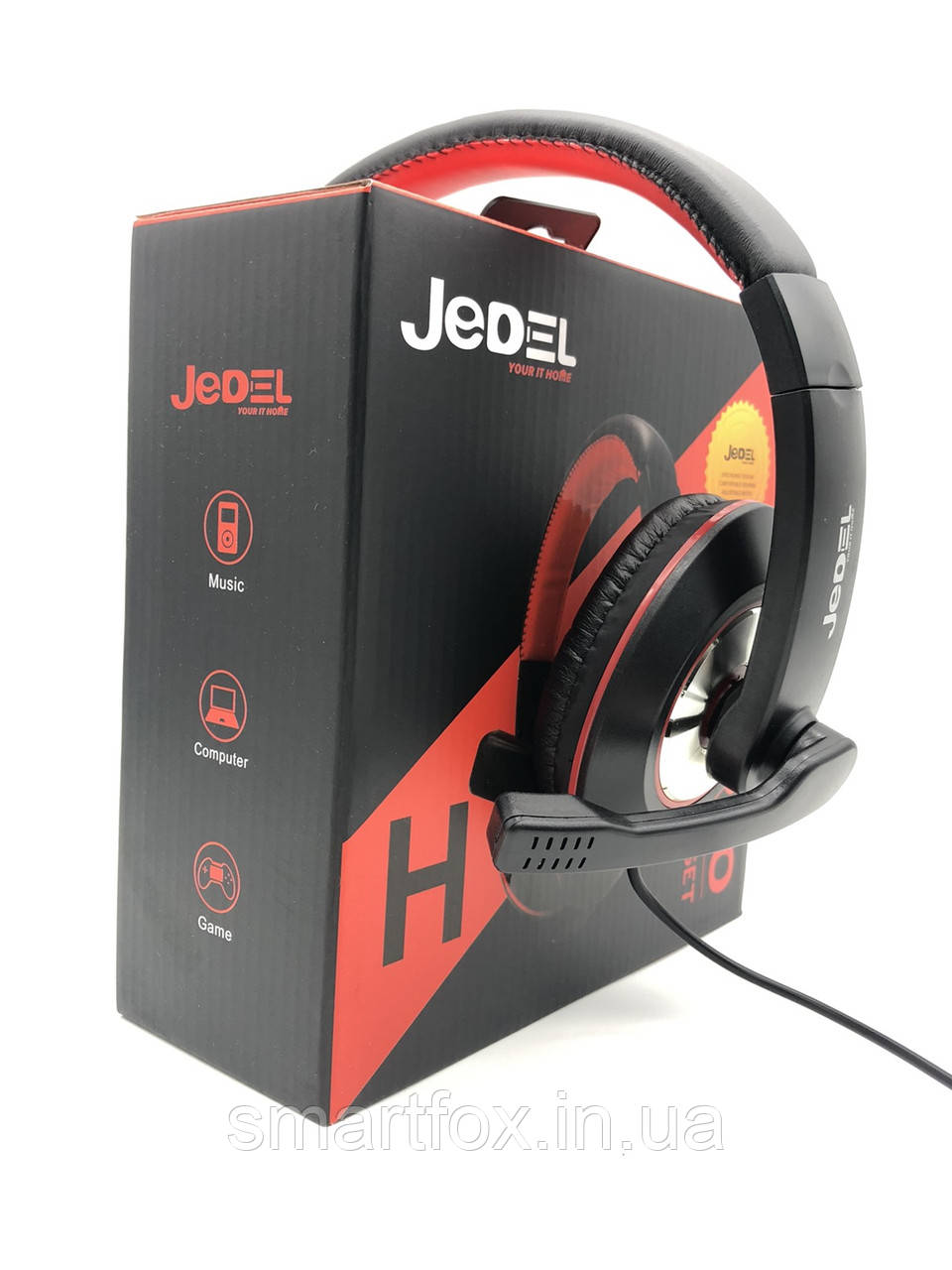 Накладні навушники з мікрофоном JEDEL U728 ігрові
