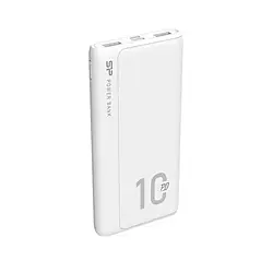 Зовнішній портативний акумулятор Silicon Power QP15 10000mAh White 20W (SP10KMAPBKQP150W)