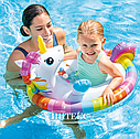 Дитячий надувний круг з ніжками Intex 59570 NP Єдиноріг, фото 2