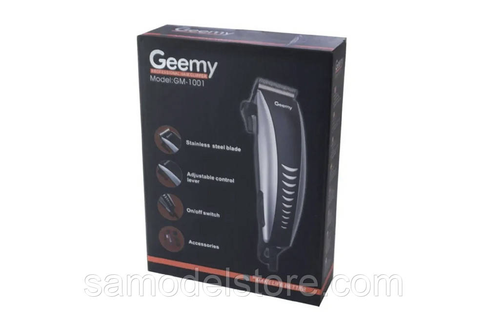 Машинка для стриження волосся Geemy GM-1001, фото 1