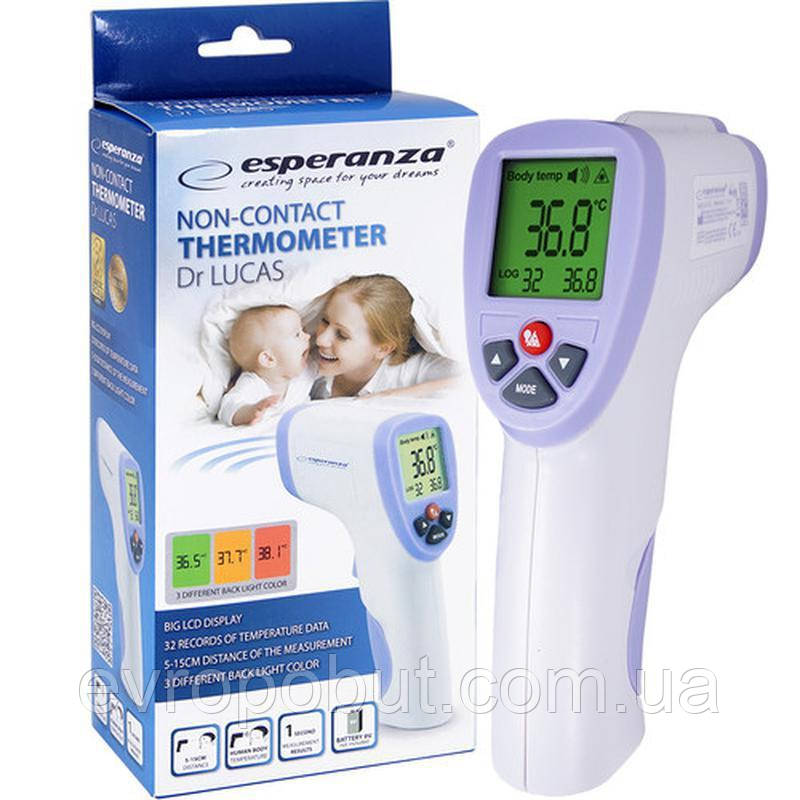 Безконтактний цифровий термометр Esperanza ECT002 Dr. Lucas