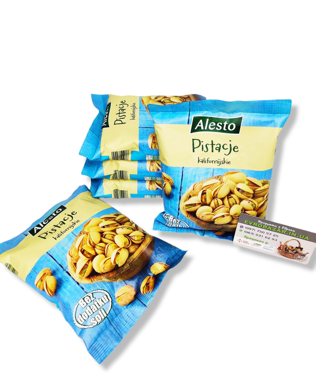 Фісташки Alesto без солі, 250г