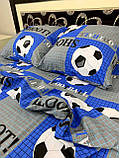 Дитяче постільна білизна 150х210/Постільна білизна/комплект постільної білизни з м'ячами, фото 2