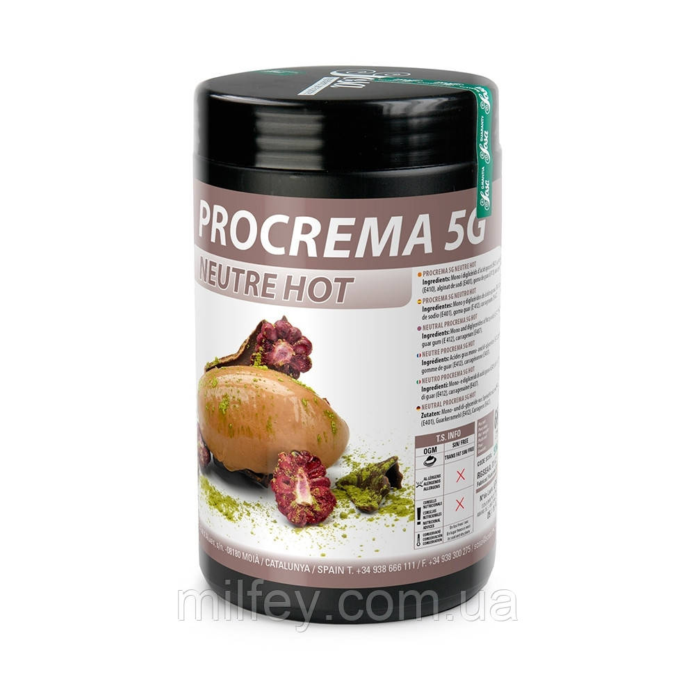 Стабілізатор для морозива Procrema 5 neutral Hot SOSA 600 г