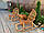 Кресло качалка из лозы плетеная | кресло-качалка для отдыха садовая для дачи, фото 6