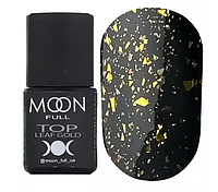 Топ без липкого шару MOON FULL Leaf gold, 15мл