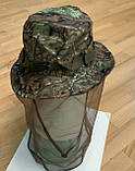 Капелюх камуфльований з москитною сіткою (камуфляж - ), фото 3