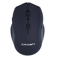 Мышка беспроводная Crown CMM-960W черная