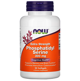 Phosphatidyl Serine 300 мг Now Foods 50 капсул