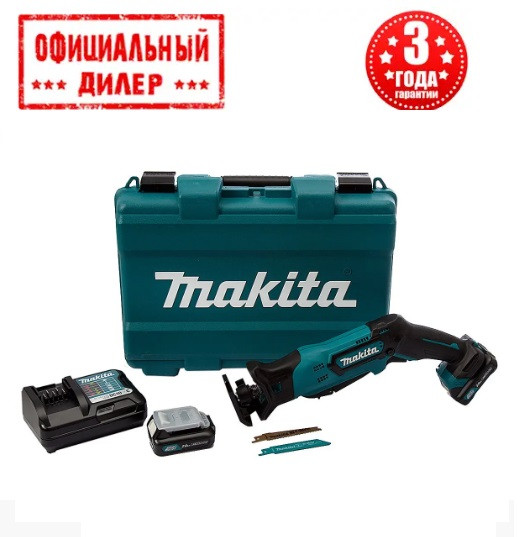 Акумуляторна шабельна пила Makita JR 103 DWYE