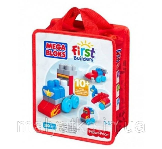 Конструктор мега блок Mega Bloks Веселі машинки CNH09