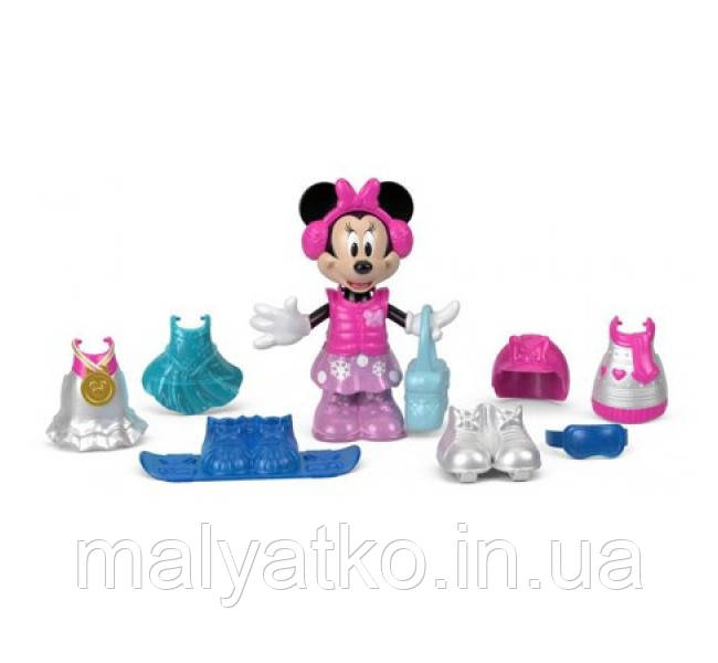 Мінні Маус з одягом стиль Зимові види спорту Disney Minnie Winter Sports Fisher-Price