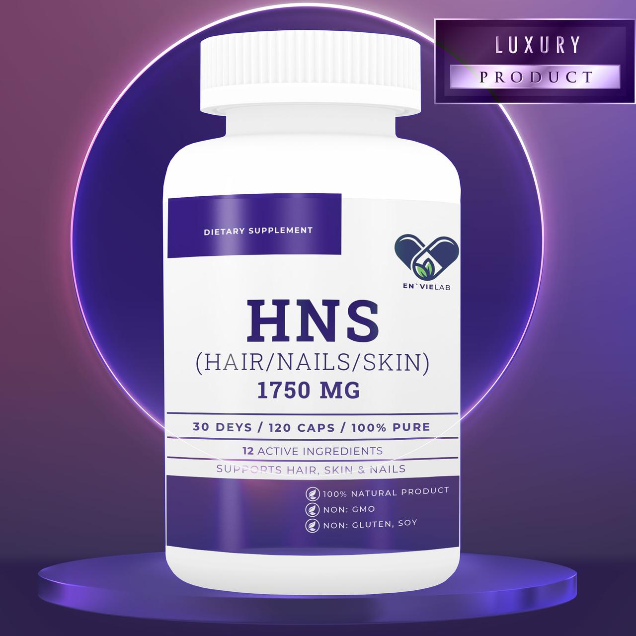 Вітаміни для шкіри, волосся і нігтів HNS En'viel Lab 1750 мг. PREMIUM (120 капсул) Vitamin Hair Nails Skin