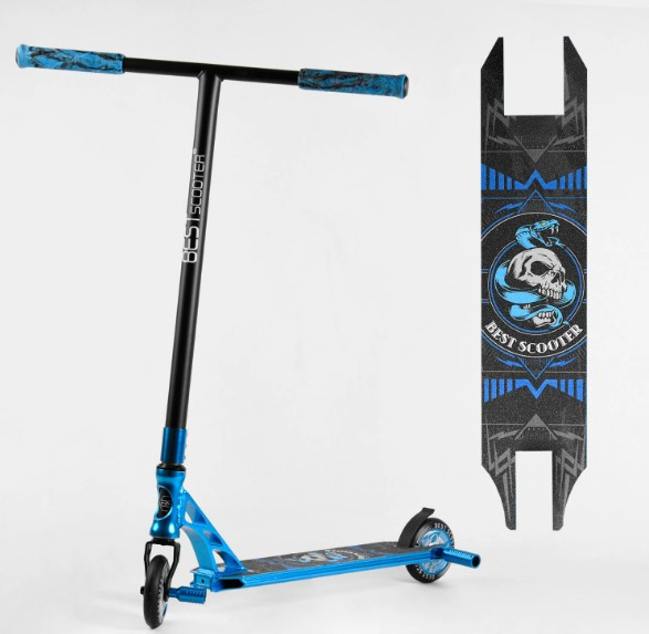Трюковий самокат Best Scooter Spider АНОДИРОВАНЕ фарбування колеса 110 мм, HIC-система, ПЕГІ