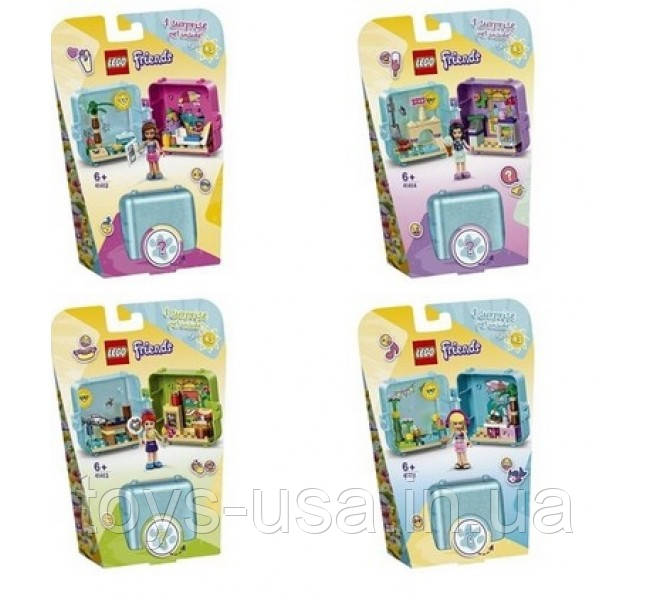 Лего Lego Friends Річна ігрова скринька Олівії 41412 Емми 41414 Мії 41413 Стефані 41411, фото 1