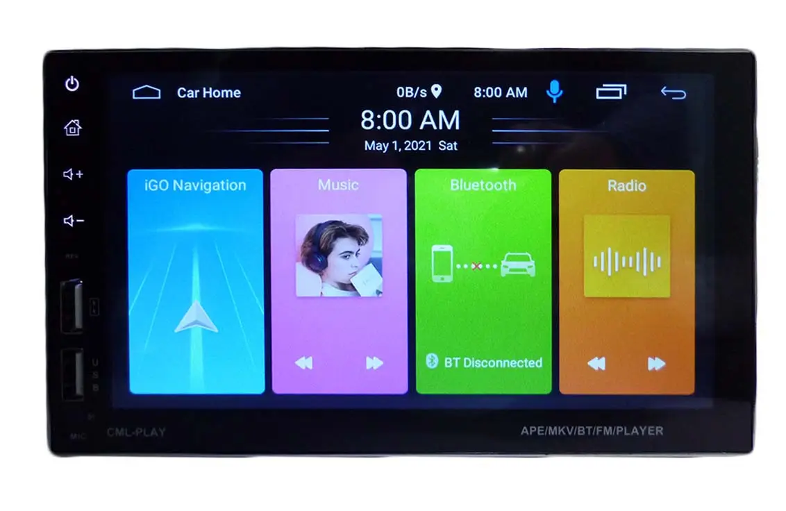 Автомагнітола C 2DIN 8708 7" Android (1+16GB), фото 1