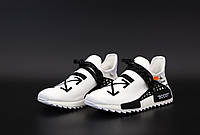 Мужские кроссовки Adidas NMD x off-white, мужские кроссовки адидас НМД оф вайт кросівки Adidas NMD x off-white
