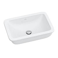 Умывальник врезной VILLEROY&BOCH LOOP&FRIENDS 61630001 под столешницу 600x405мм прямоугольный белый