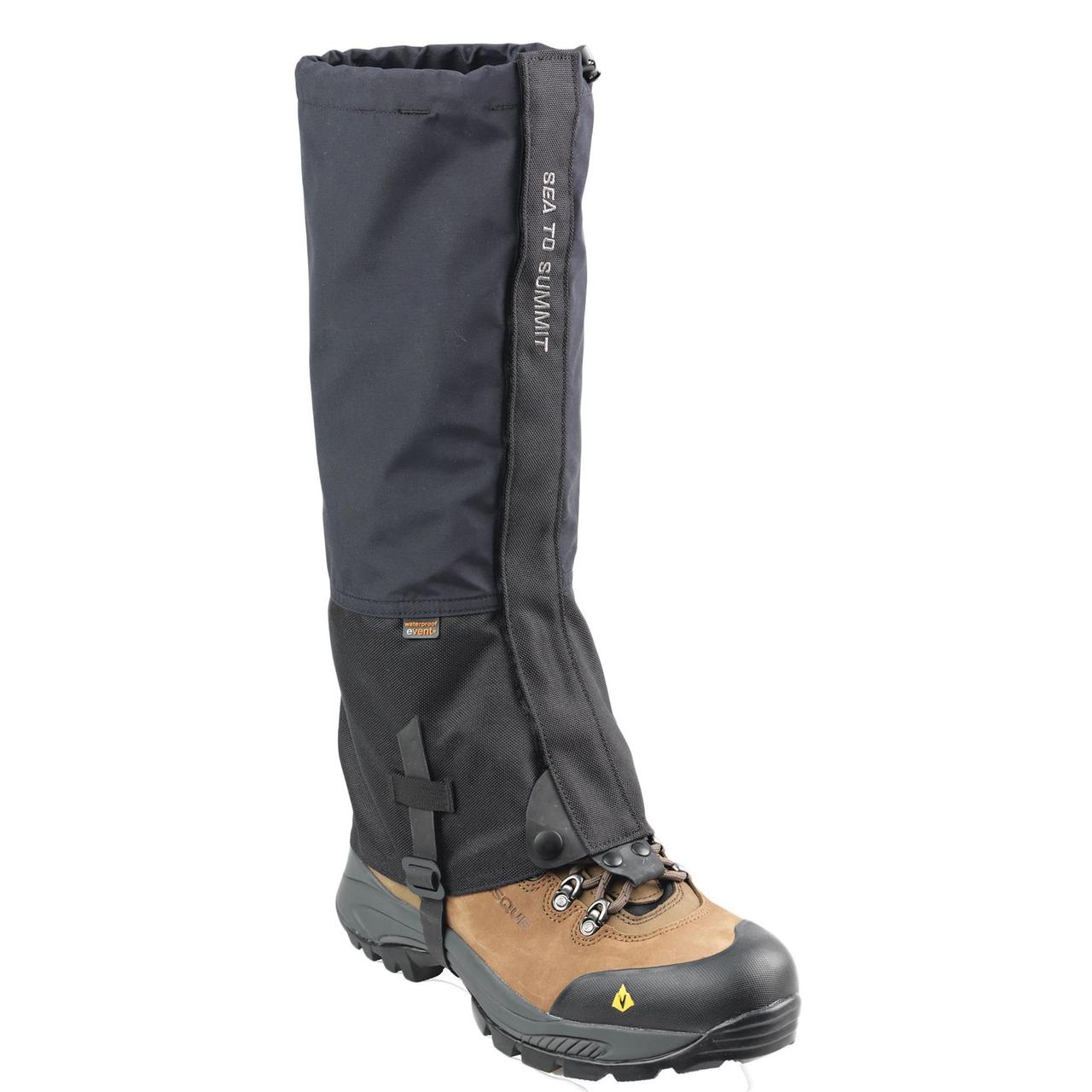 Гетри Alpine eVent Gaiters Black, XL від Sea to Summit (STS AAEGXL)