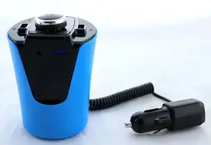 Трансмітер FM MOD. H26+BT (BX6), трансмітер від прикурювача, Модулятор автомобільний, трансмітер авто, фото 1
