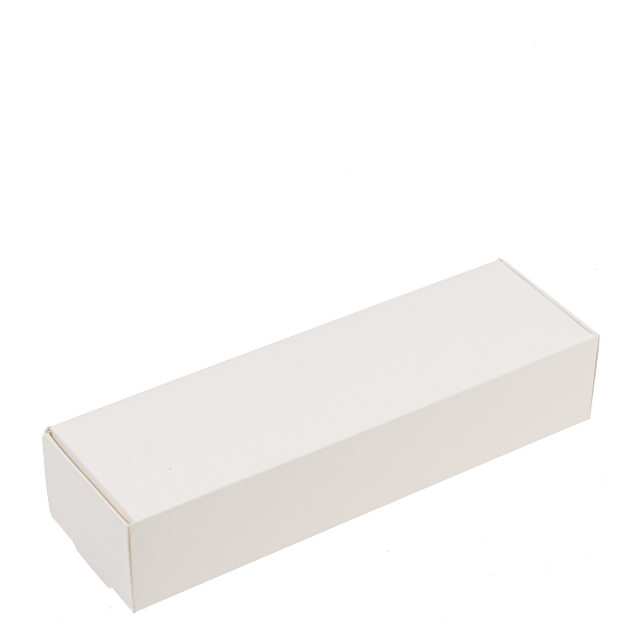 Коробка 190х57х38 для макаронс, біла, фото 1