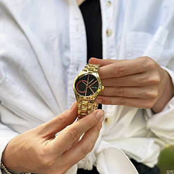 Годинник наручний Calvin Klein 8302CZM Gold-Black