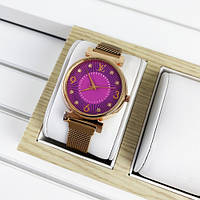 Часы наручные Louis Vuitton Diamonds Gold-Violet