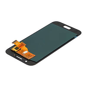 Дисплей (lcd екран) для Samsung A520 Galaxy A5 (2017) з золотистим тачкрином OLED, фото 2