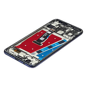Дисплей (lcd-екран) для Huawei P30 Lite/ Nova 4e (2019) (48МР) з чорним тачскрином і чорною корпусною рамкою, фото 2