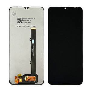 Дисплей (lcd-екран) для ZTE Blade A51 з чорним тачскрином, фото 2