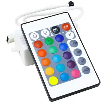Контролер для світлодіодних стрічок RGB OEM 6А-IR-24 кнопки