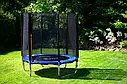 Батут FunFit 183см із захисною сіткою спортивний, фото 4