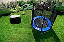 Батут FunFit 183см із захисною сіткою спортивний, фото 5