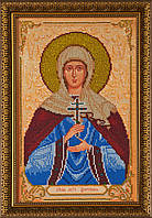 Схема для вишивки бісером Св. Світлана І-011 (габардин)