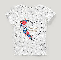 Летняя футболка для девочки C&A Германия Размер 134-140