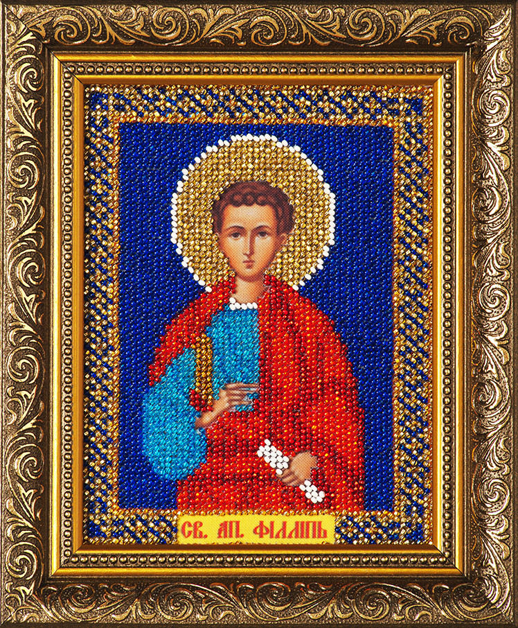 Схема для вишивки бісером Св. Філіп І-102 (габардин)