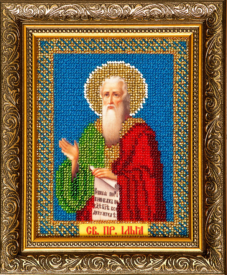 Схема для вишивки бісером Св. Ілля І-104 (габардин)