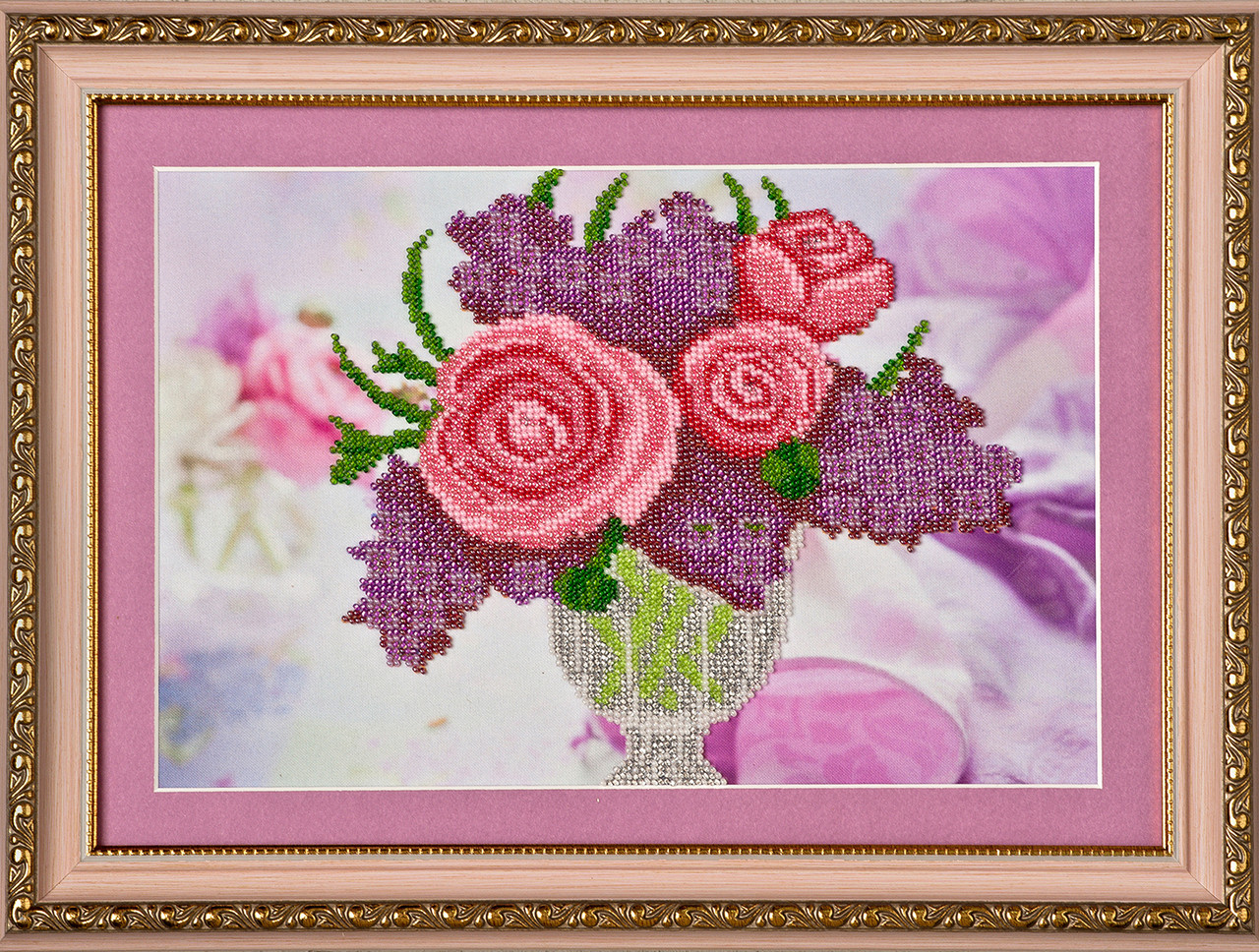 Схема для вишивки бісером Бузок К-006 (габардин), фото 1