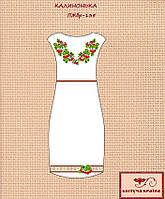 Заготовка для вишиванки Плаття жіноче без рукавів ПЖбр-135 ТМ "Квітуча країна"