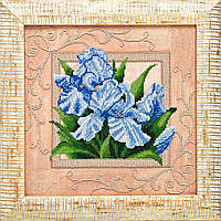 Схема для вишивки бісером Іриси К-036 (габардин)