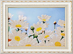 Схема для вишивки бісером Ромашковое поле К-038 (габардин)